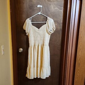 Jessica Simpson Elegant Cream Dress Size XL